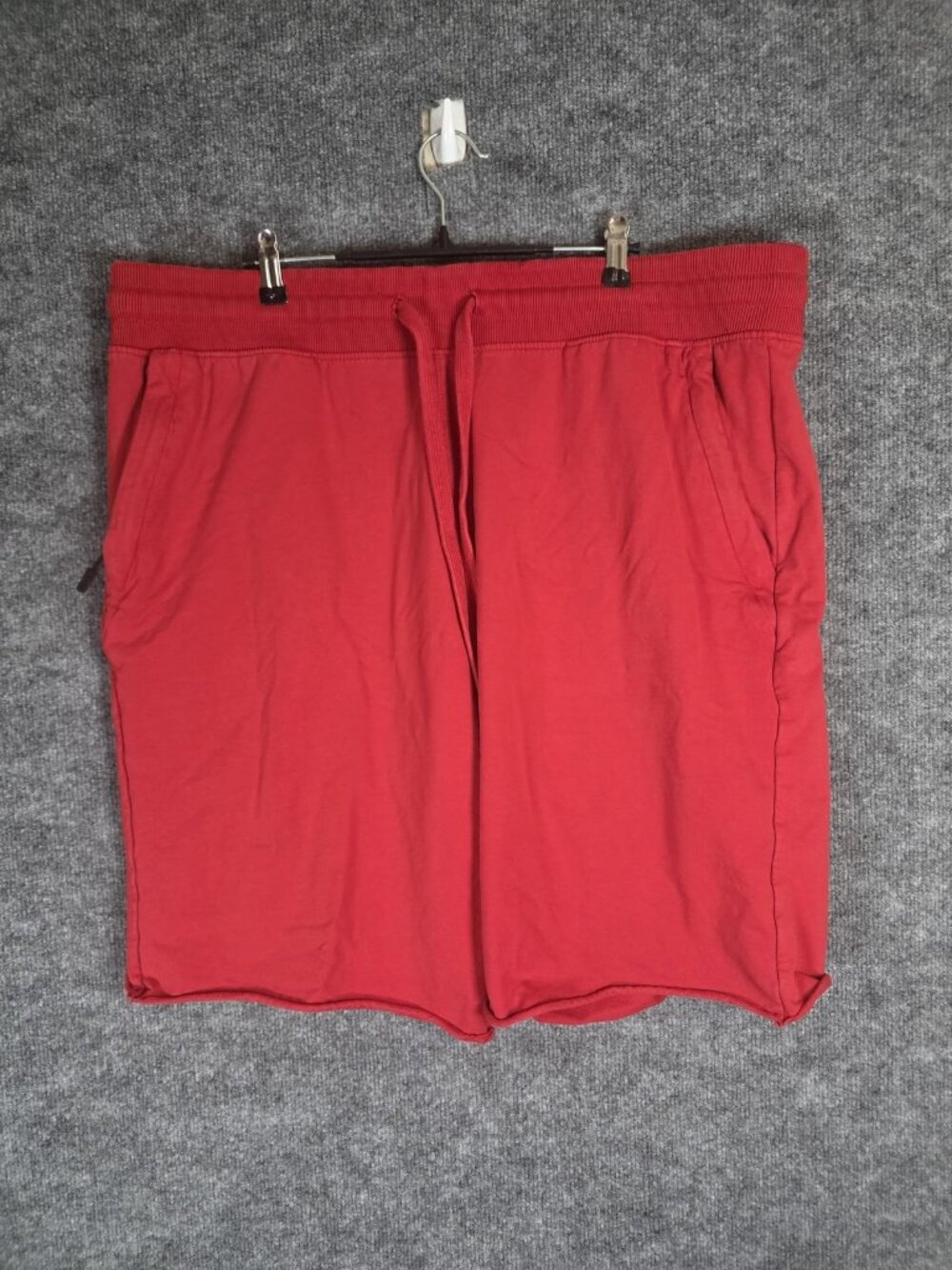 Jordan Craig Shorts Mens 3XL Red Sweat Legacy Edition Drawstring Lounge Casual